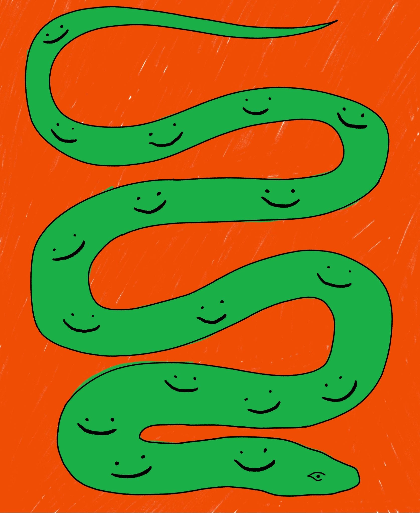 smiley snake