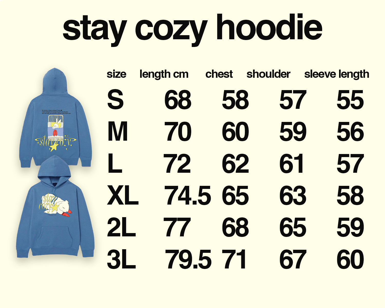 stay cozy hoodie