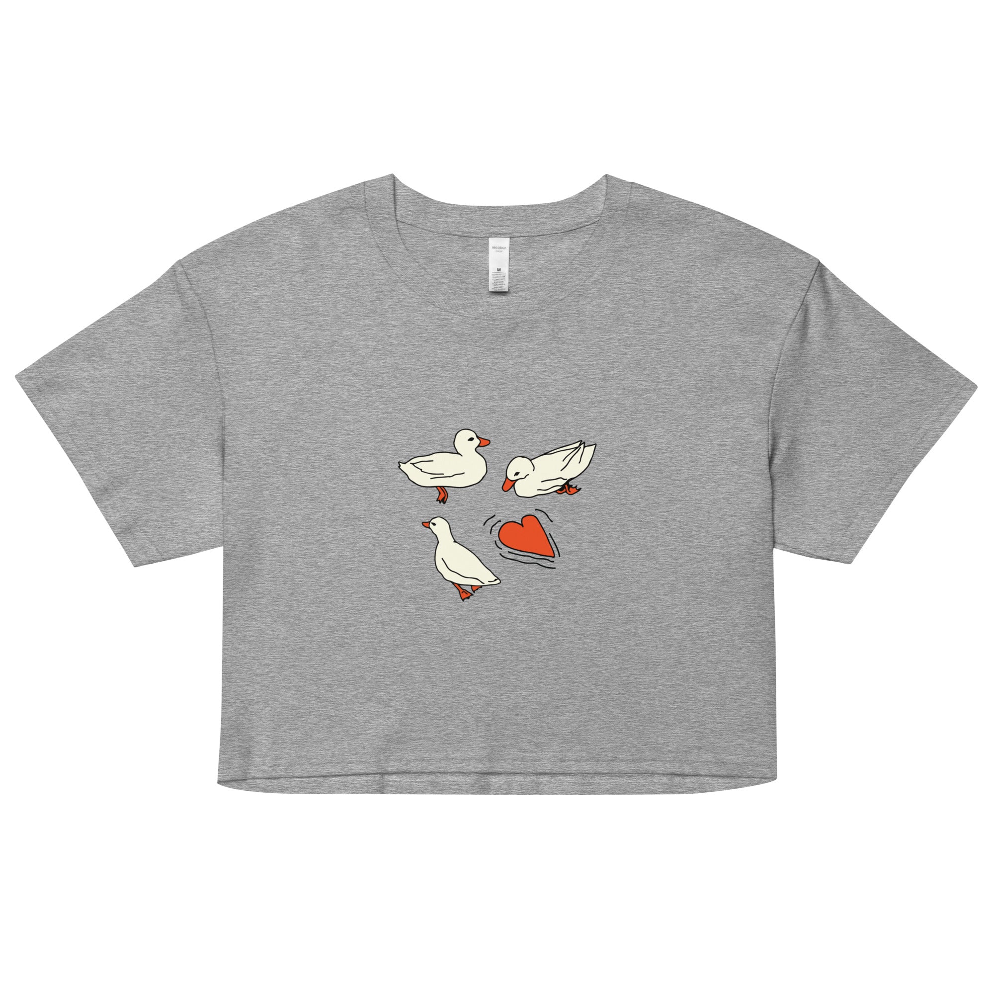 Love duck crop top