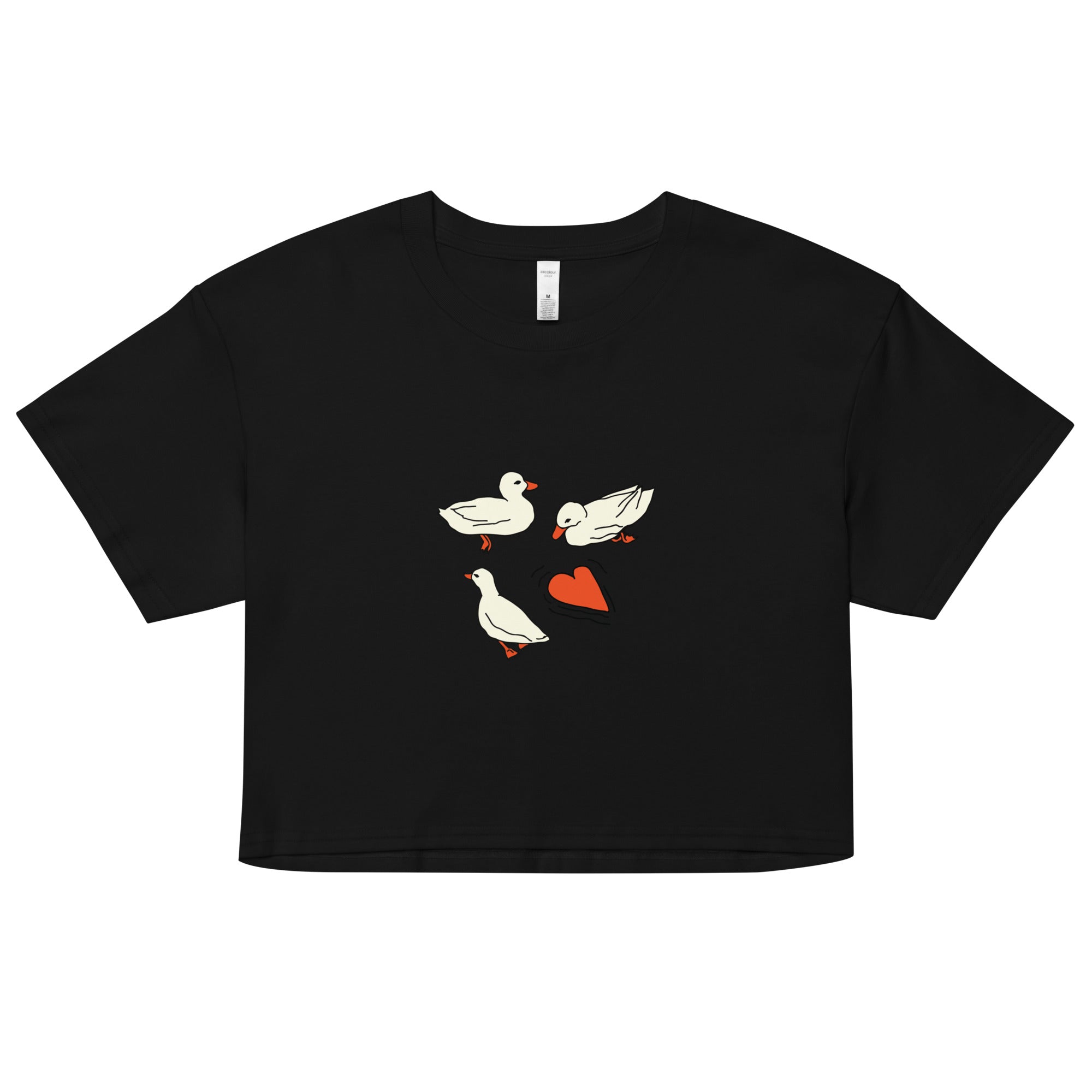 Love duck crop top
