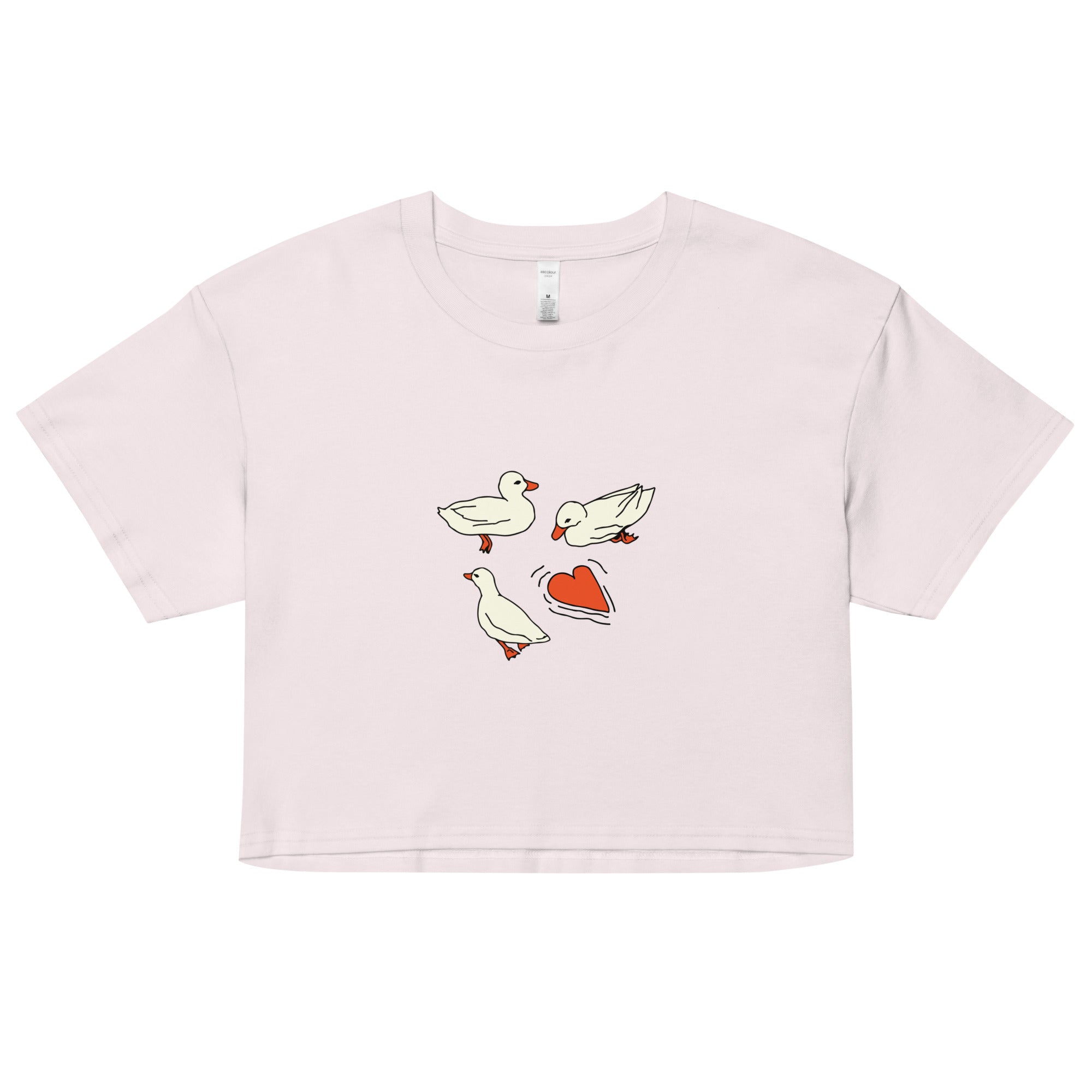 Love duck crop top
